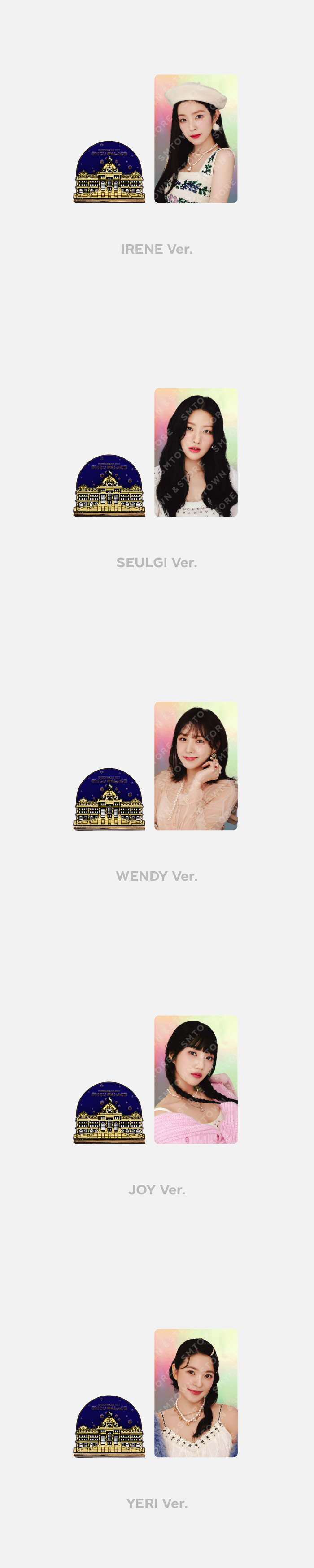Red Velvet SMTOWN LIVE 2023 : SMCU PALACE @KWANGYA - MAGNET SET